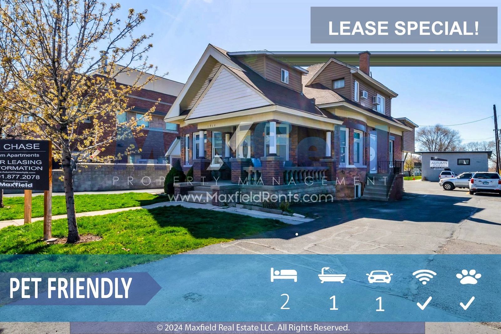 Pet Friendly Sugar House 2BD+ 1BA Apartment unit A property image